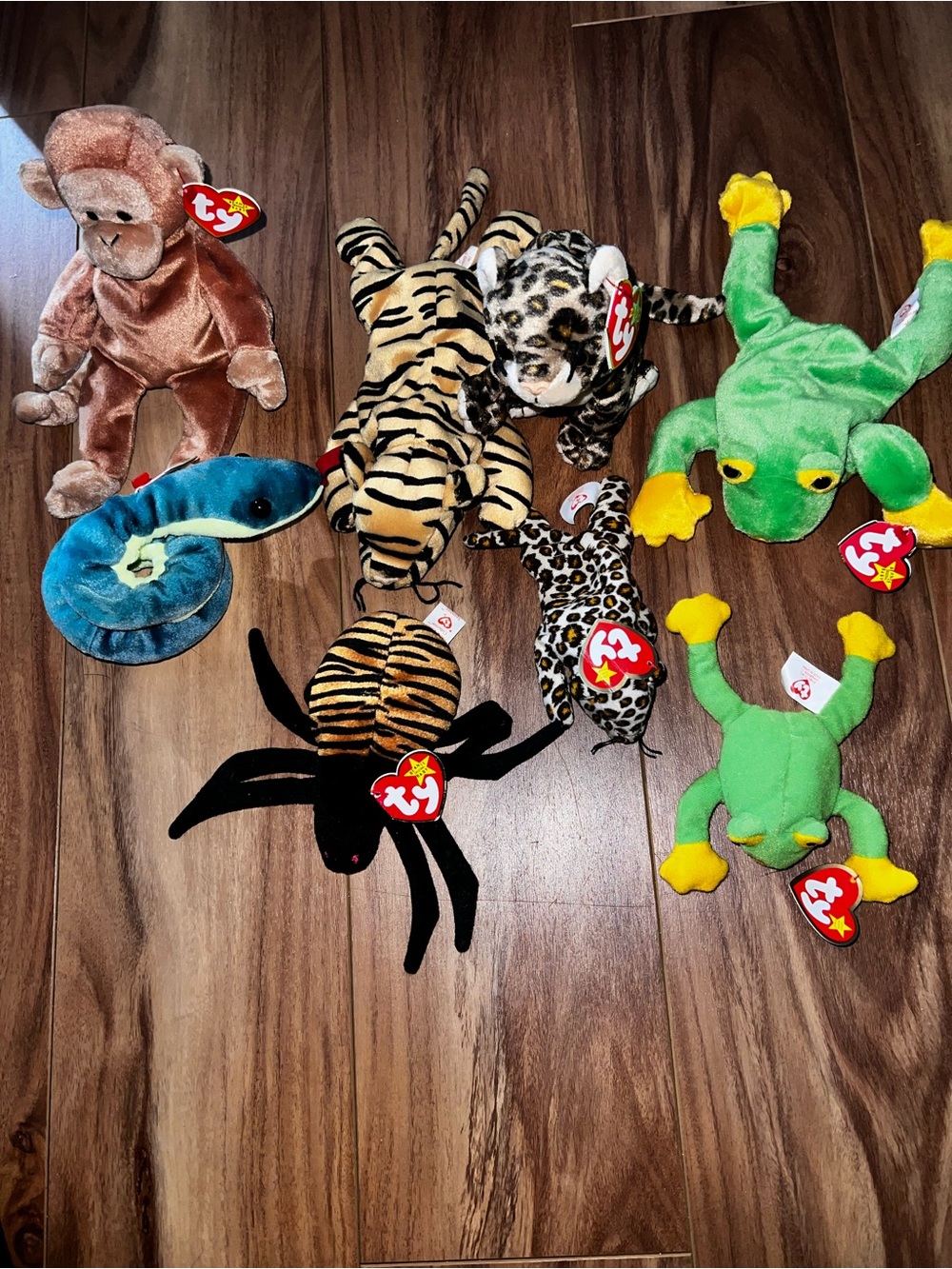 Ty beanie baby jungle bundle